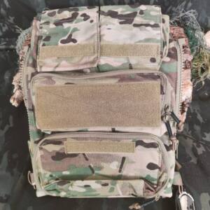 TMC VEST POUCH ZIP ON PANEL 2.0 (MULTICAM® Genuine USA)