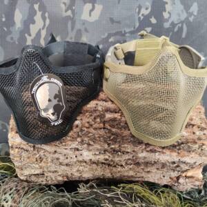 TMC Half Face Metal Mesh Mask with Ear Cover